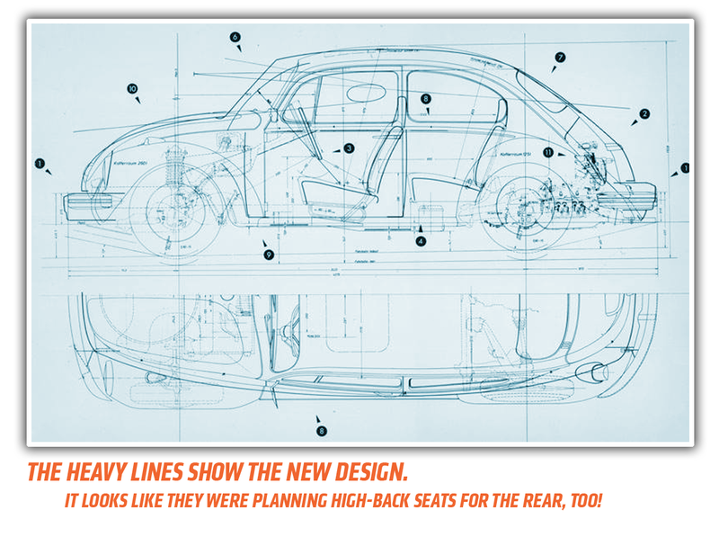 Illustration for article titled The Forgotten Beetle Four-Door Sedan That Volkswagen Never Made